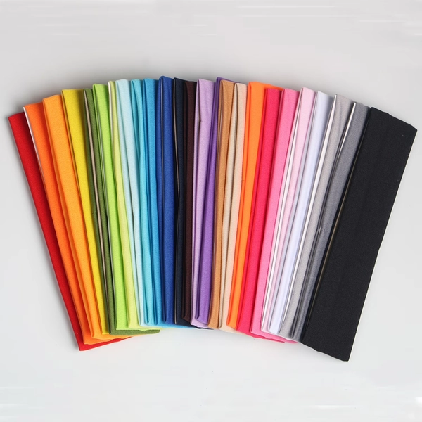 Yoga Sports Headbands for Women Man Girls,25PCS,Soft Elastic Stretch Athletic Headbands for Running Workout - Walmart.com