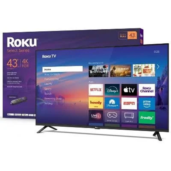 Roku Select Series 43" 4K LED Smart TV