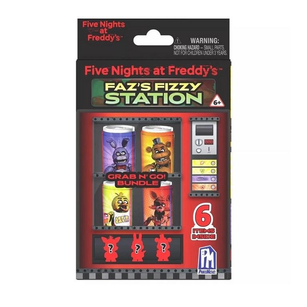 Five Nights at Freddy's Faz's Fizzy Station Grab N' Go Bundle Mystery Pack (Styles May Vary)