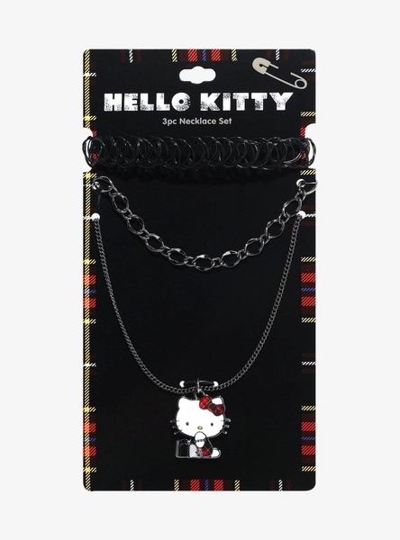 Hello Kitty Punk Necklace Set