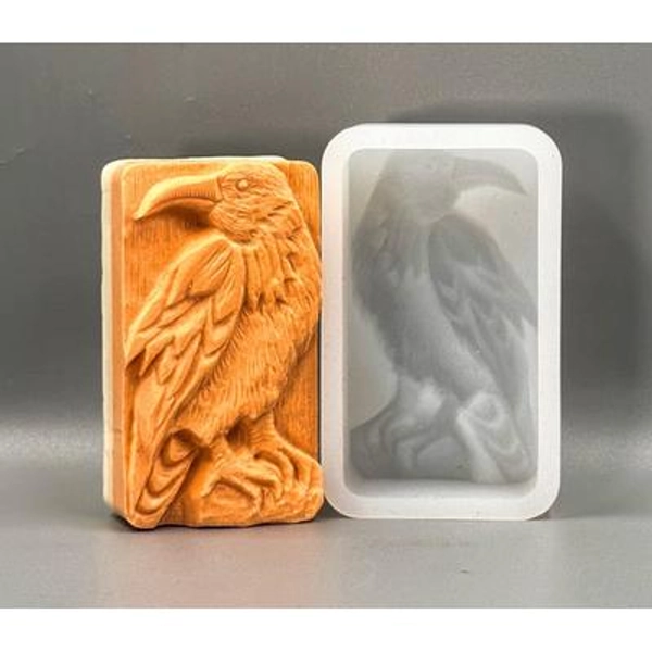 Raven Soap Mold