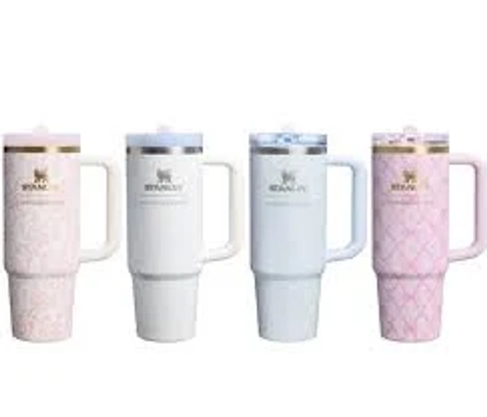 NEW Stanley 1913 x LoveShackFancy Holiday 30oz Quencher ProTour Set 4-pack