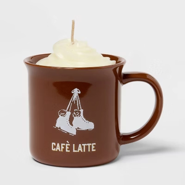 Figural Mug Cafe Latte Jar Candle - Room Essentials™