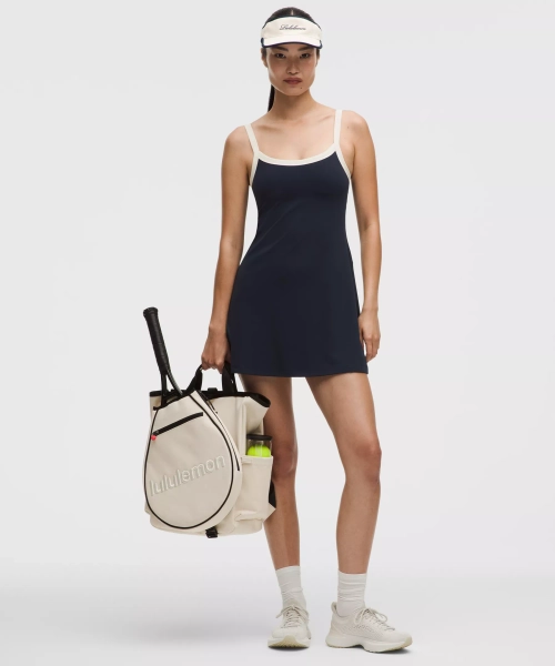 lululemon Align™ Ribbed-Trim Cami Dress - True Navy/Light Ivory - 2