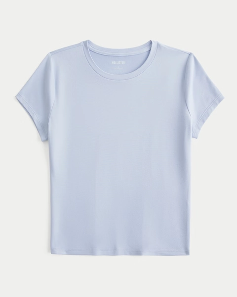 Soft Stretch Seamless Fabric Baby Tee