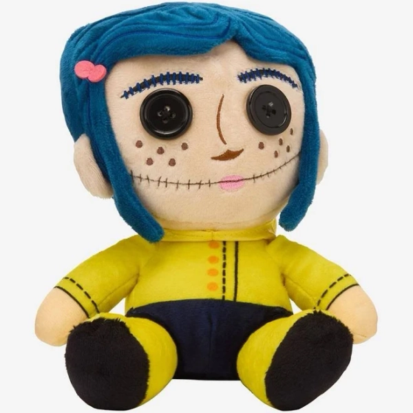 Kidrobot Coraline Button Eyes Plush