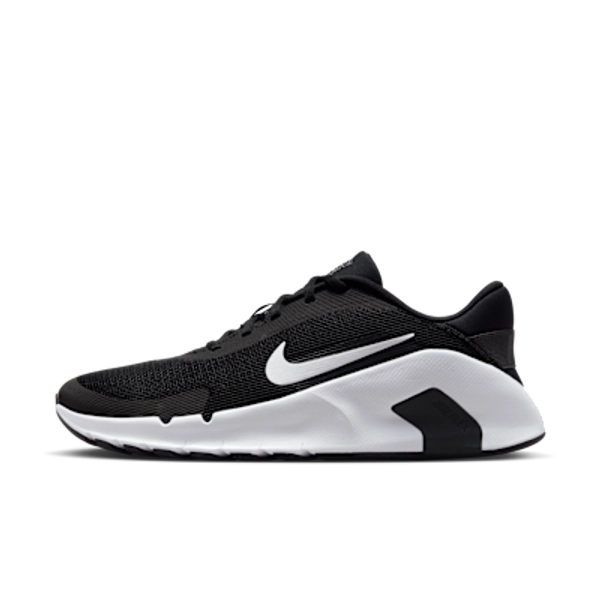 Nike Flex Train Men's Workout Shoes - Black/Anthracite/White - Size 6