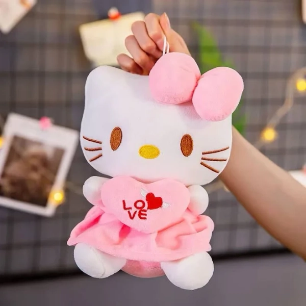 Hello Kitty Cartoon Cute Plush Toy Sanrio Soft Pillow Pillow Doll Girl Birthday Gift
