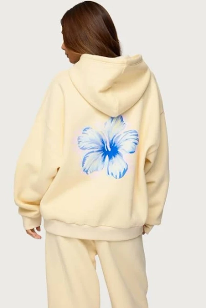 Edikted Women's Tropical Bloom Hoodie