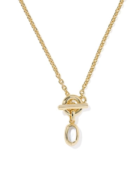 Kendra Scott Mini Elisa Stone Pendant Necklace, 16-19