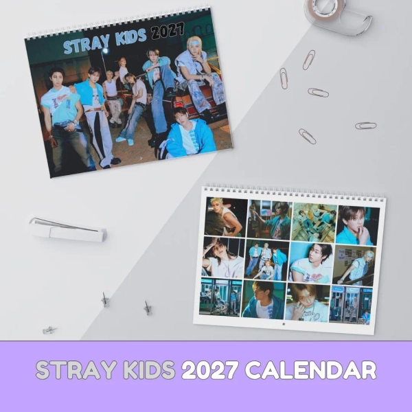 NEW Stray Kids 2027 Calendar | Kpop Fan Art