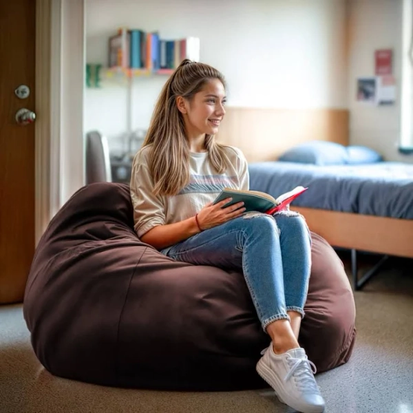 Mack & Milo Classic Refillable Cotton Bean Bag Chair