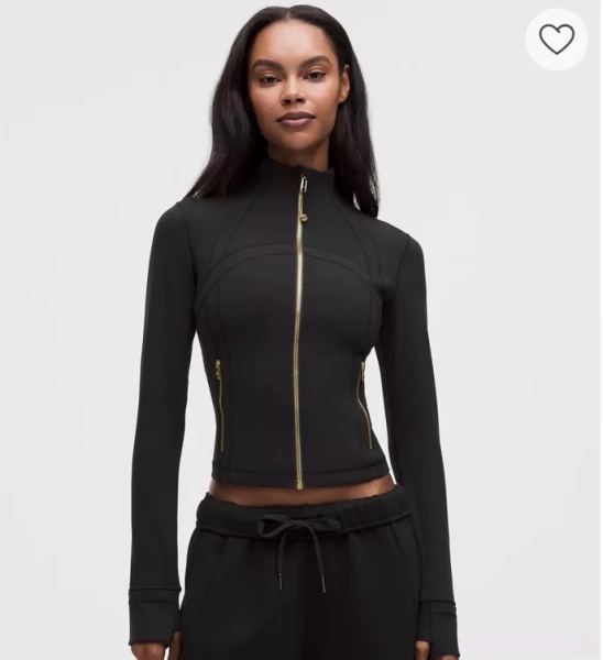 Define Cropped Jacket *Nulu - Light Ivory/Gold/Gold - 10