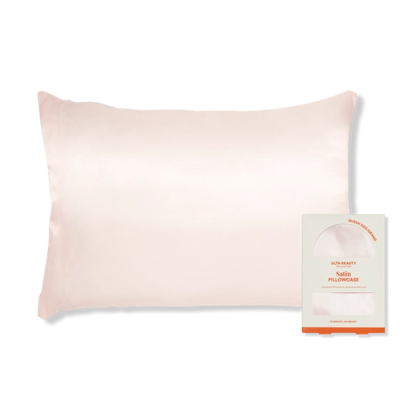 Queen Satin Pillowcase - Light Pink