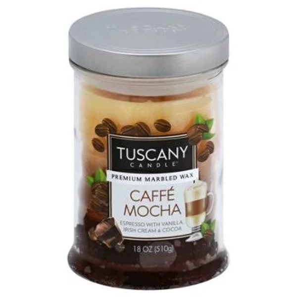 Tuscany Cafe Mocha Jar Candle