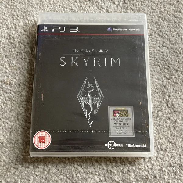The Elder Scrolls V Skyrim - PS3 Game - New &amp; Sealed - Black Label HMV Version
