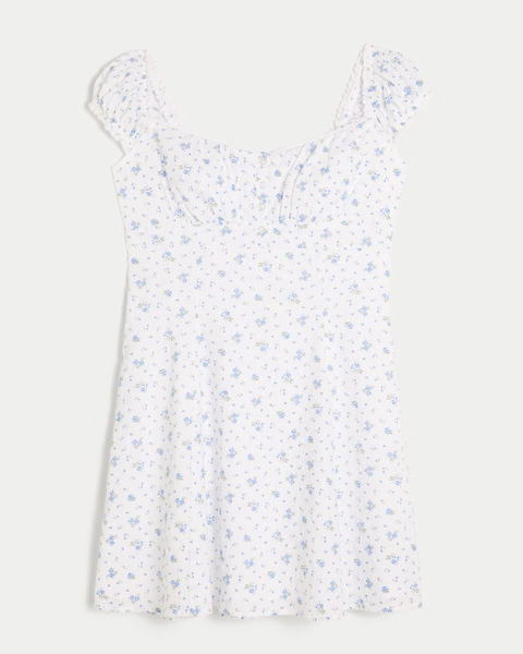 Henley Shirt Mini Dress