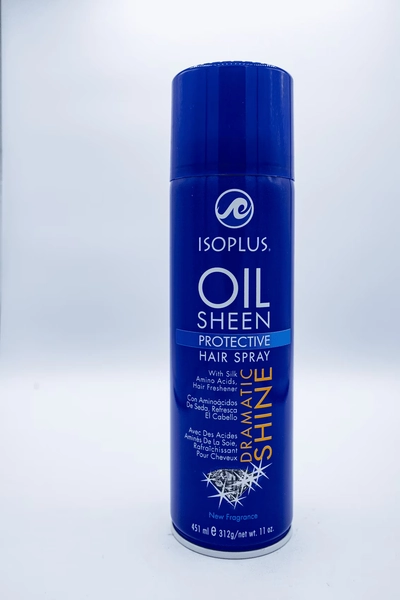 Isoplus Oil Sheen Protective Hair Spray with Silk Amino Acids for Dramatic Shine, 11.0 oz, Unisex - Walmart.com