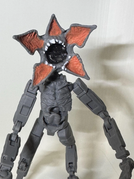 Dummy 13 Upside Down Figure | Creepy Demogorgon inspired Style Collectible | Poseable 3D Printed figure