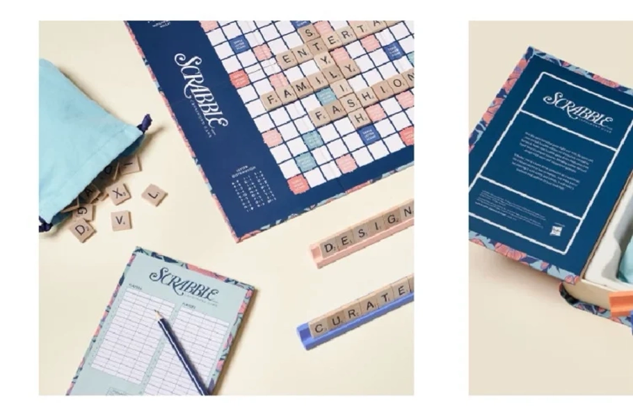 Scrabble Floral Bookshelf Game (B&N Exclusive)