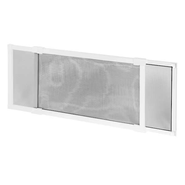 Prime-Line Window Screen, 20-1/8 in. to 37-3/16 in. (Adjustable Width) x 10-3/16 MP16615