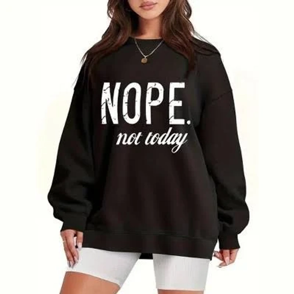 Women's Funny Crew Neck Sweatshirt