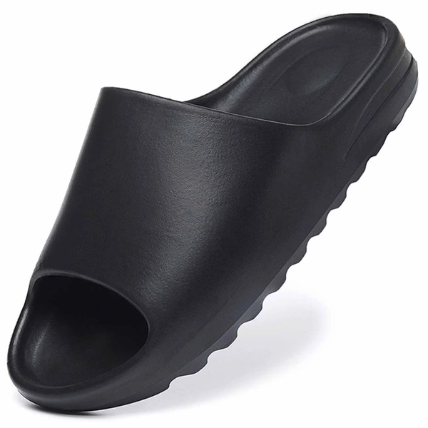 Ecetana Unisex Slides Sandals Soft Thick Sole Non-Slip Pillow Sandals House Slides for Women Men - Walmart.com