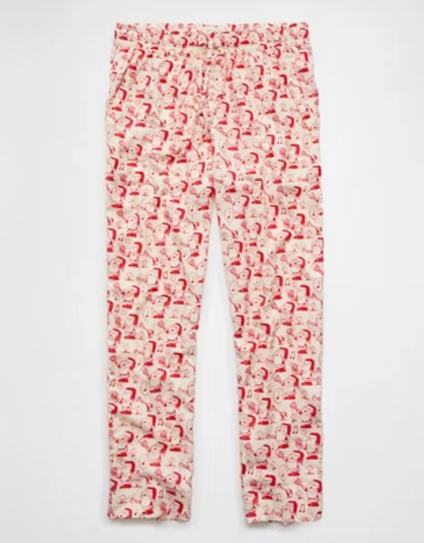 AE Snoopy Flannel PJ Pant