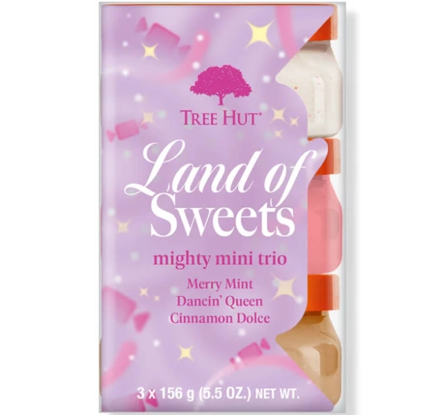 Tree Hut Land of Sweets Mighty Mini Trio Gift Set