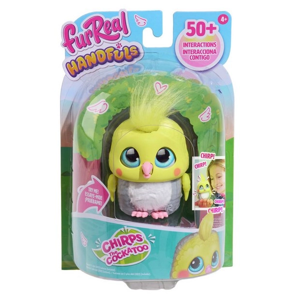 Buy furReal Handfuls Chirps The Cockatoo Interactive Soft Toy | Teddy bears and soft toys | Argos