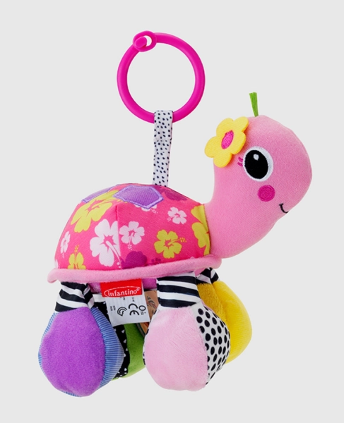  Infantino Turtle Mirror Pal Sparkle Tba