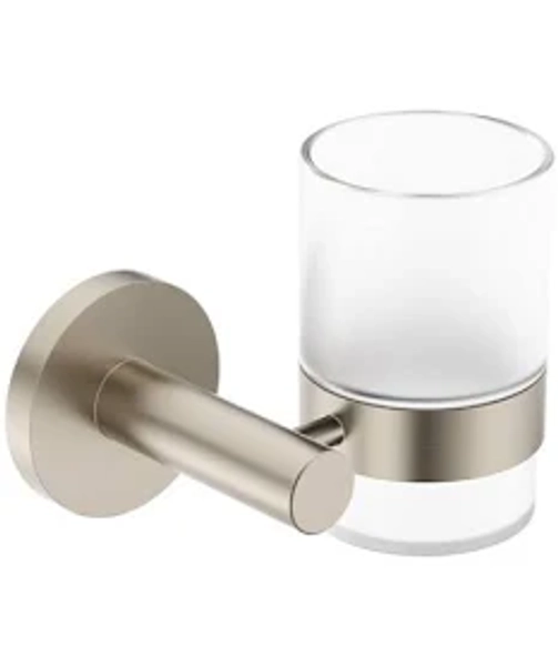Hakk Toothbrush Holder Brushed Nickel