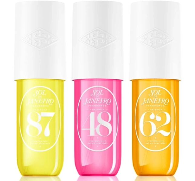 Vacation Mode Perfume Mist Trio