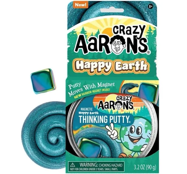 Crazy Aaron's Happy Earth Thinking Magnetic Putty
