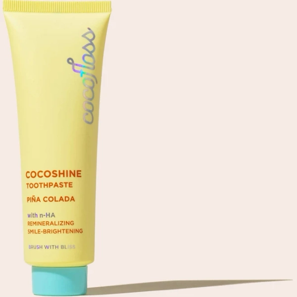 Cocofloss Cocoshine Whitening Toothpaste Pina Colada