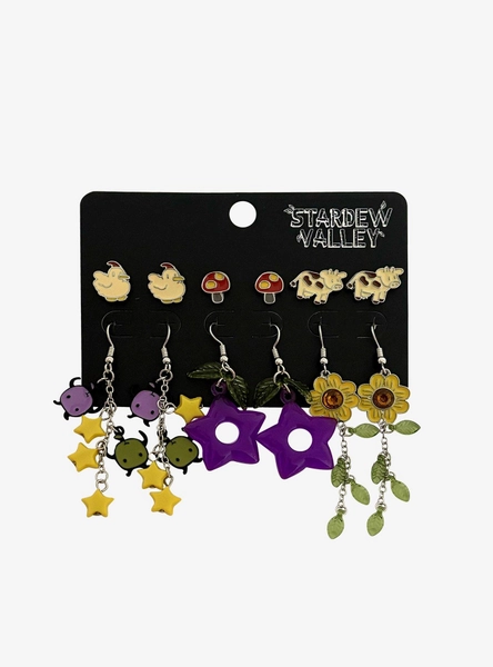 Stardew Valley Garden Earring Set