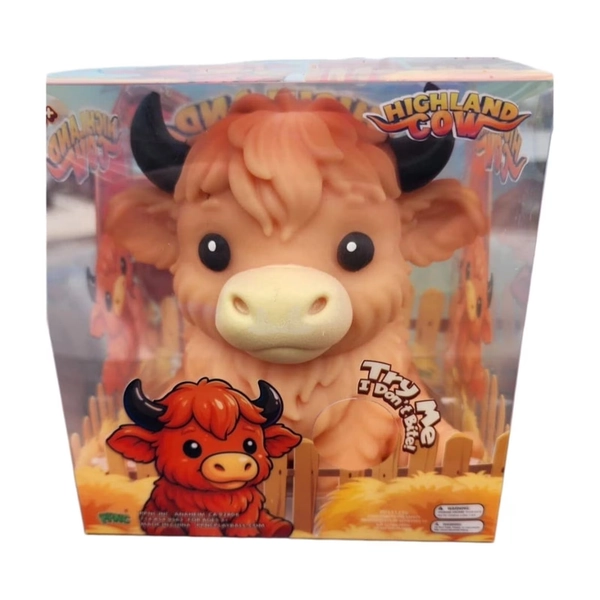 Cute Highland Cow Squishy Toy, Soft Slow Rising Stress Relief Fidget Toy, Decompression Squeeze Toy for Kids Adults, Perfect Birthday Party Gift for Animal Lovers - Walmart.com