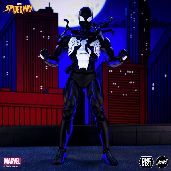 Mondo Spider-Man The Animated Series Symbiote 1/6 Scale Figure LE 1000 IN STOCK!