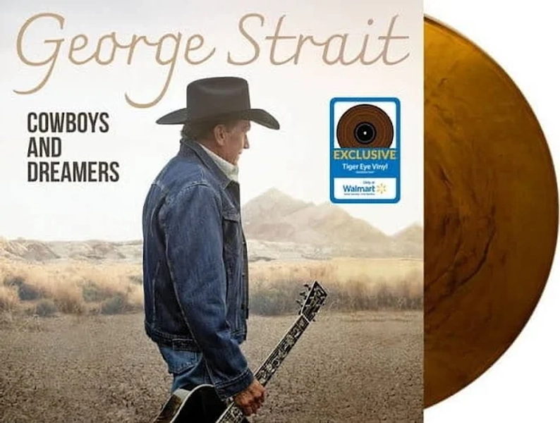 George Strait - Cowboys and Dreamers Exclusive Tiger Eyes Vinyl LP