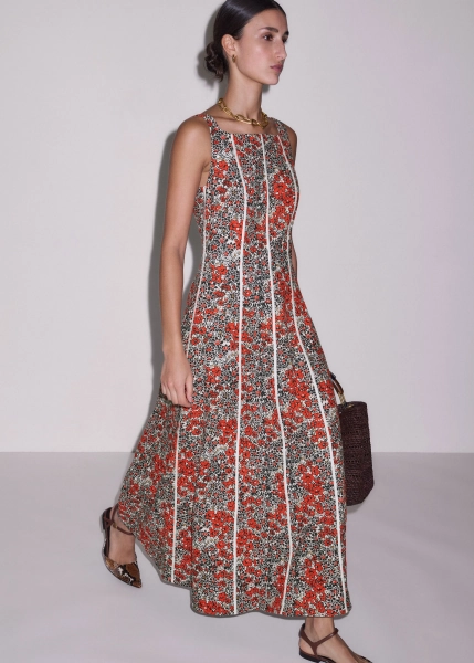 Fit + Flare Maxi Dress