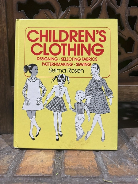 Children’s Clothing by Selma Rosen – Vintage Sewing &amp; Patternmaking Book 1970s