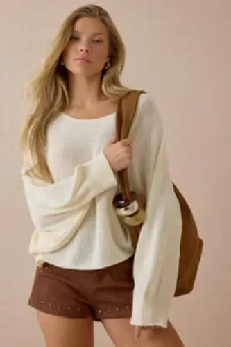 Marlo Dolman Sleeve Pullover Sweater