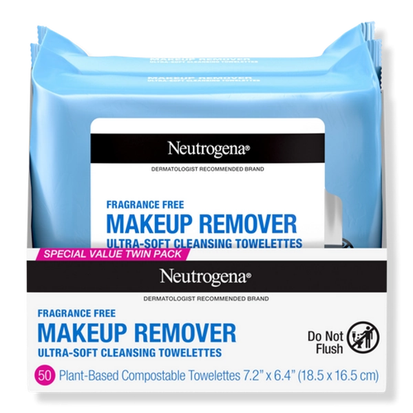 Makeup Remover Cleansing Towelettes Fragrance Free - 50 ct