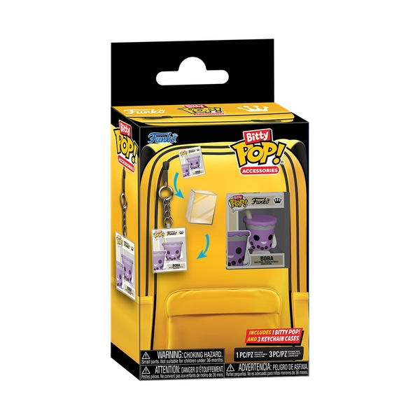 Bitty Pop! Accessories Keychain Cases 4-Pack
