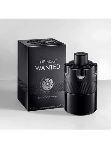 Halloween Gifts-The Most Wanted Perfume | EDP Long-Lasting Men's Perfume | Cool And Unique Look | 3.4 Oz (100ml) | High-End Amber Woody Notes | Can Be Used In Various Occasions.