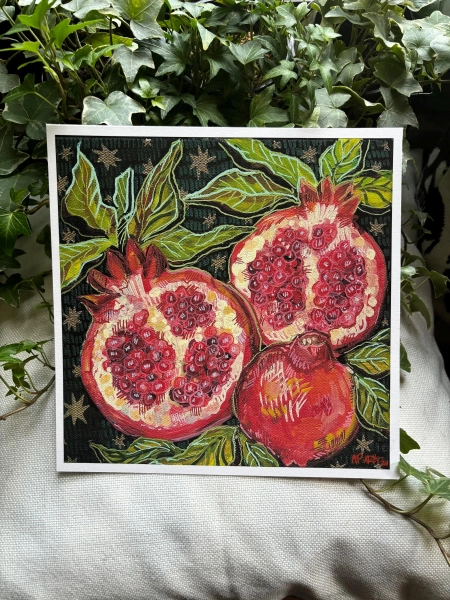 Persephone's Pomegranates | Limited Edition Giclee Reproduction Print