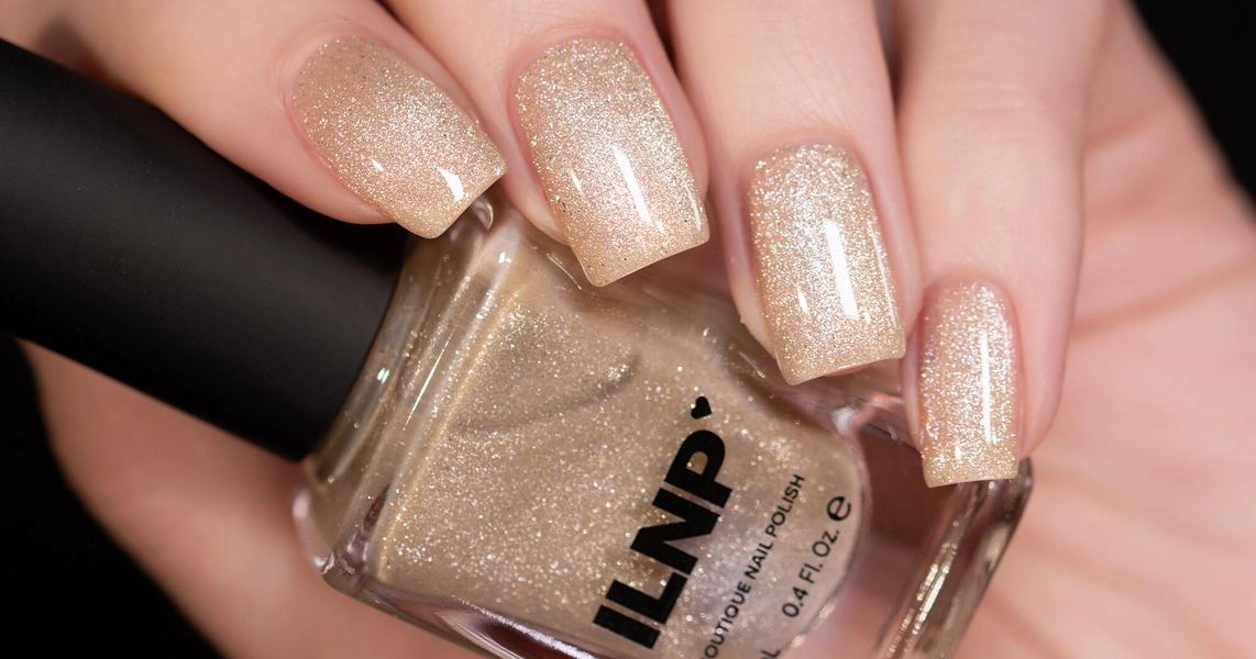 ILNP Cashmere - Cashmere Beige Magnetic Holographic Nail Polish