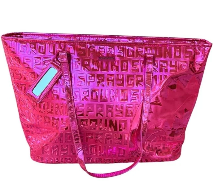 Pink Sprayground Tote
