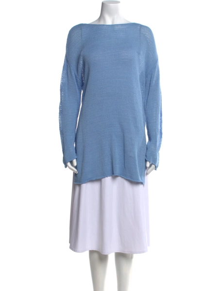 Bateau Neckline Sweater