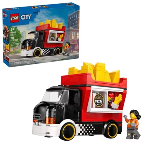 LEGO City Fries Food Truck Toy Building Set 60488